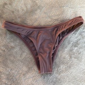 Small Burgundy Bottom NEW S.. Semi Cheeky